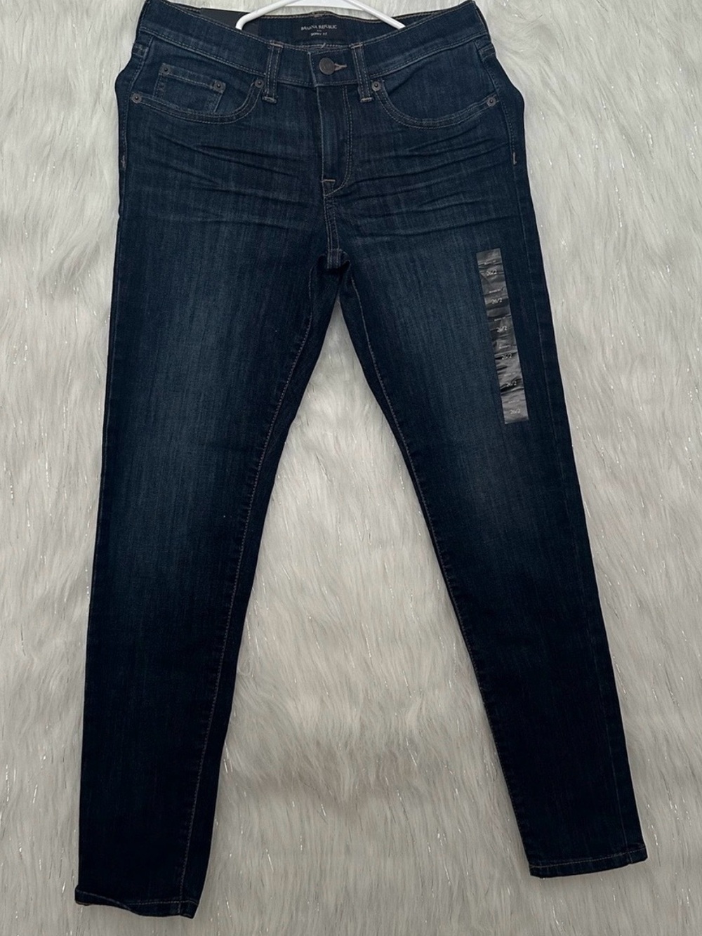 Banana Republic Dark Indigo Skinny Jeans